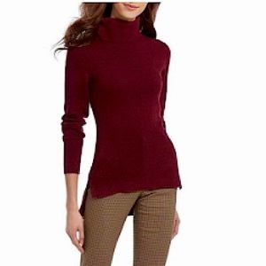Antonio Melani Burgundy Cashmere Sweater Tunic